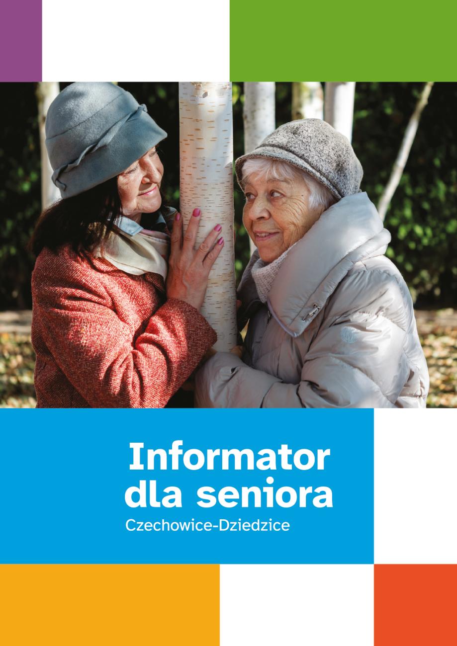 Okładka Informatora dla seniora
