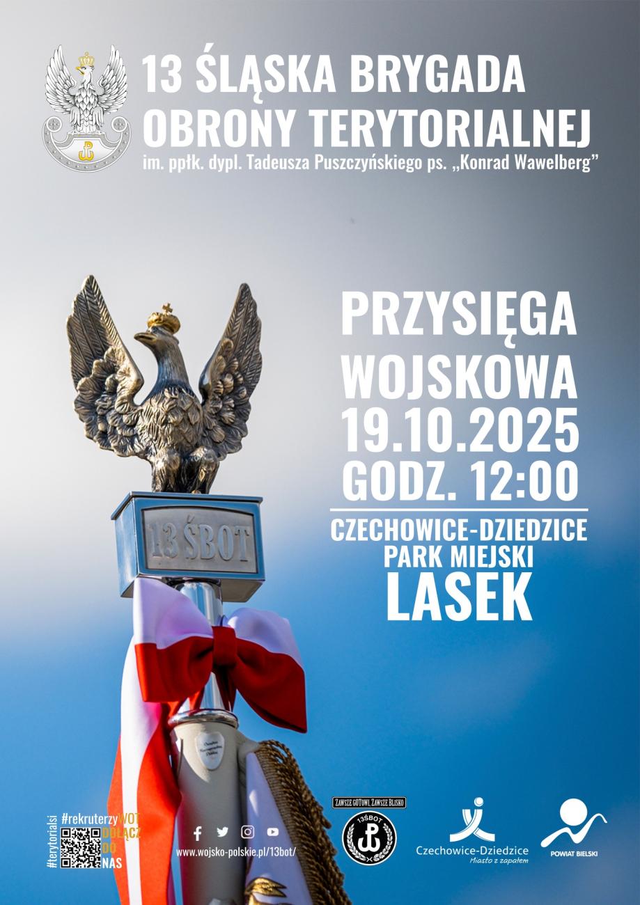 plakat przysiegi wojskowej