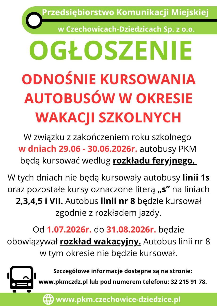 Ogłoszenie PKM-u grafika