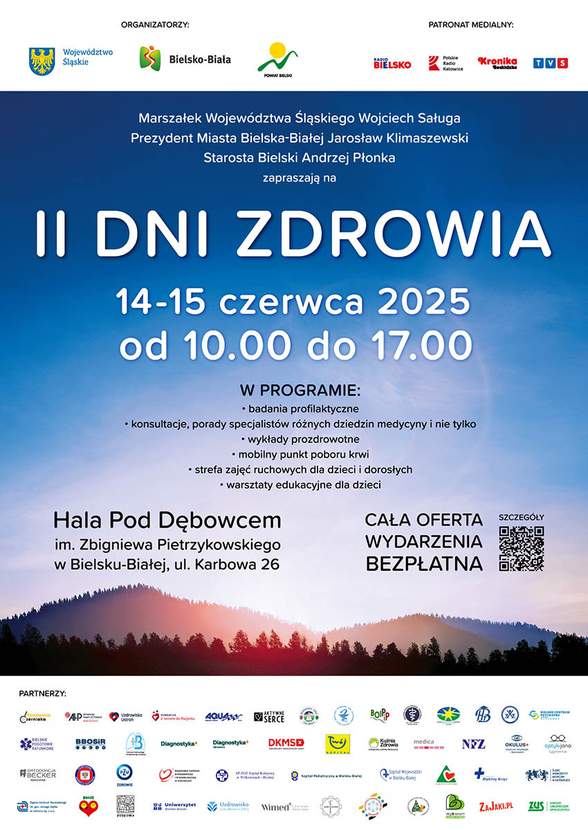 Plakat II Dni Zdrowia