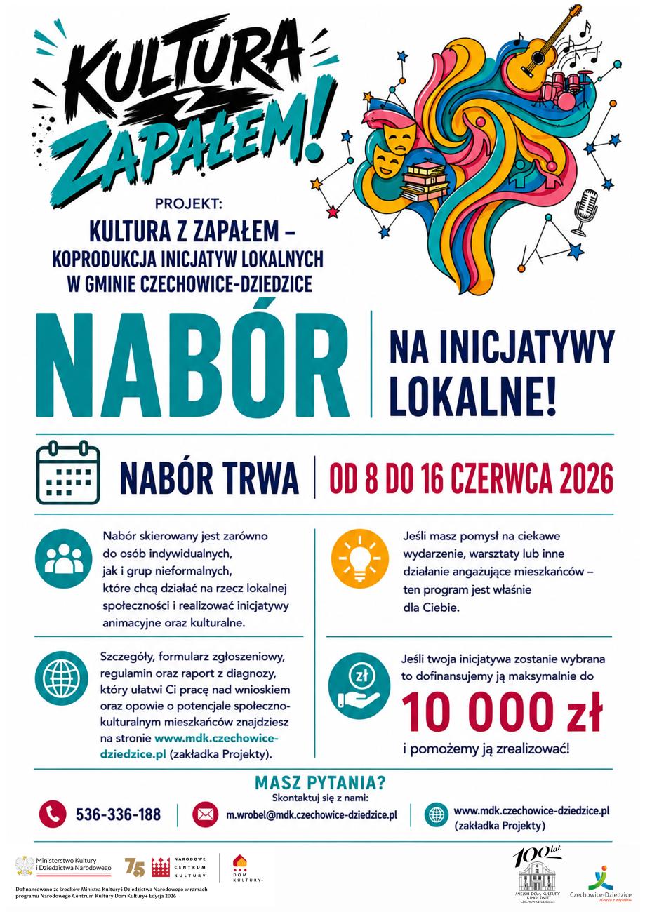 Kultura z Zapałem - plakat