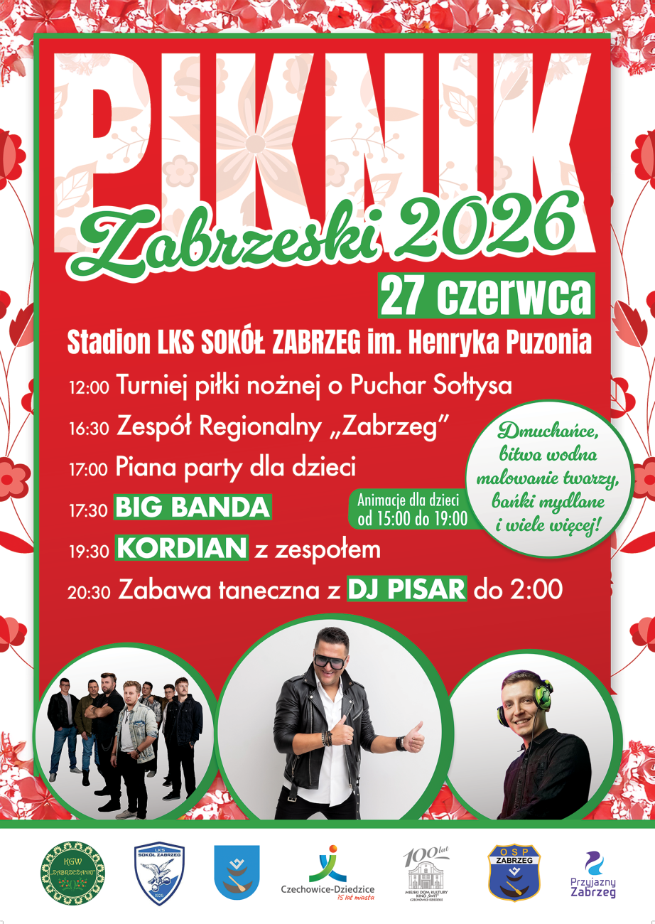 Piknik Zabrzeski 2026 plakat