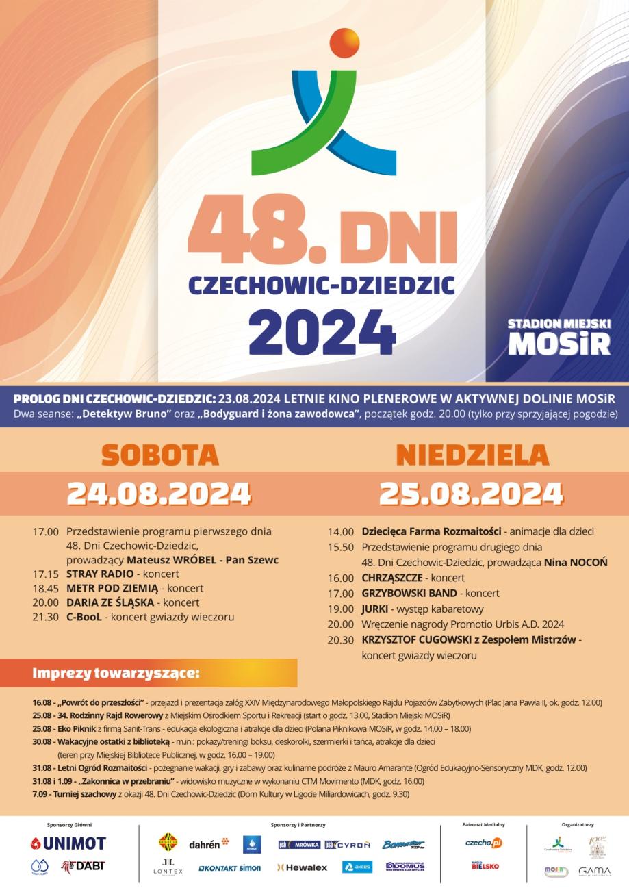 Plakat 48. Dni Czechowic-Dziedzic