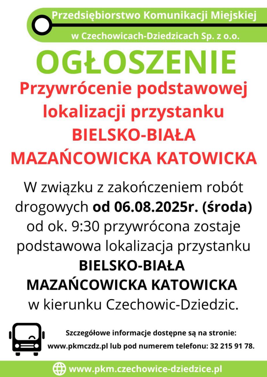 Plakat informacyjny