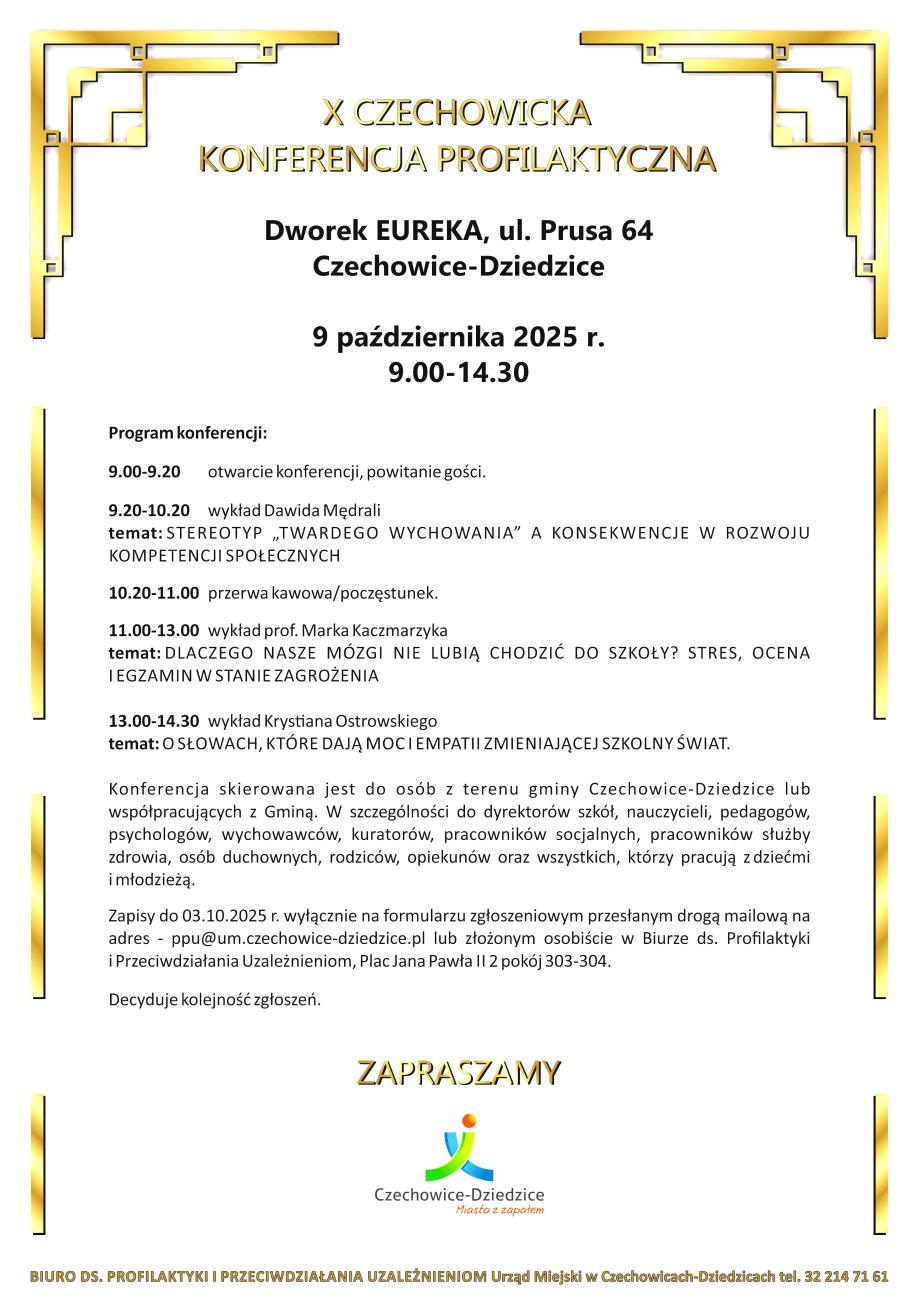 plakat konferencja
