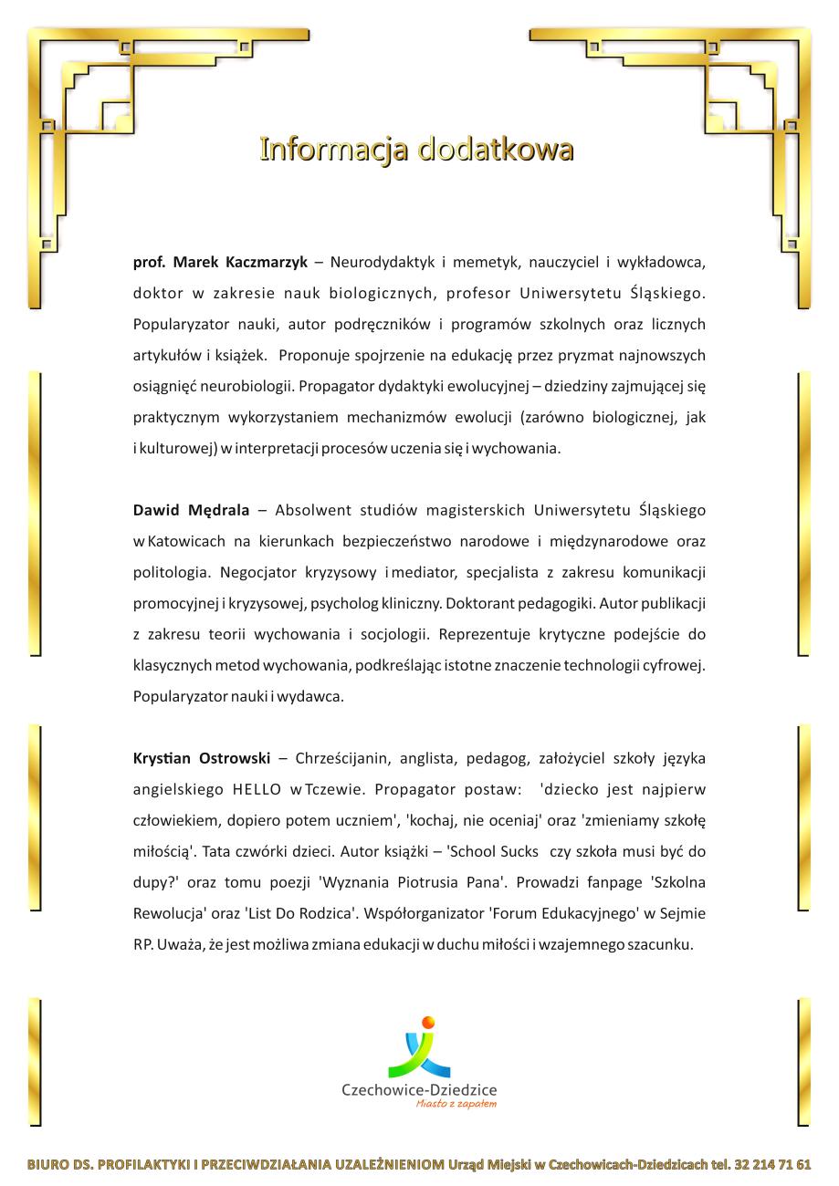 plakat konferencja