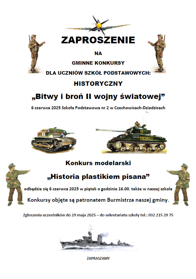 Plakat konkursów