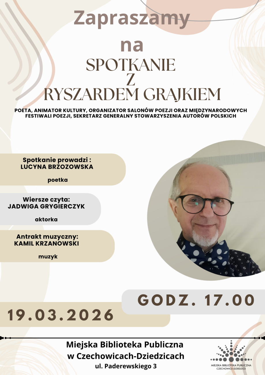 Plakat Ryszard Grajek