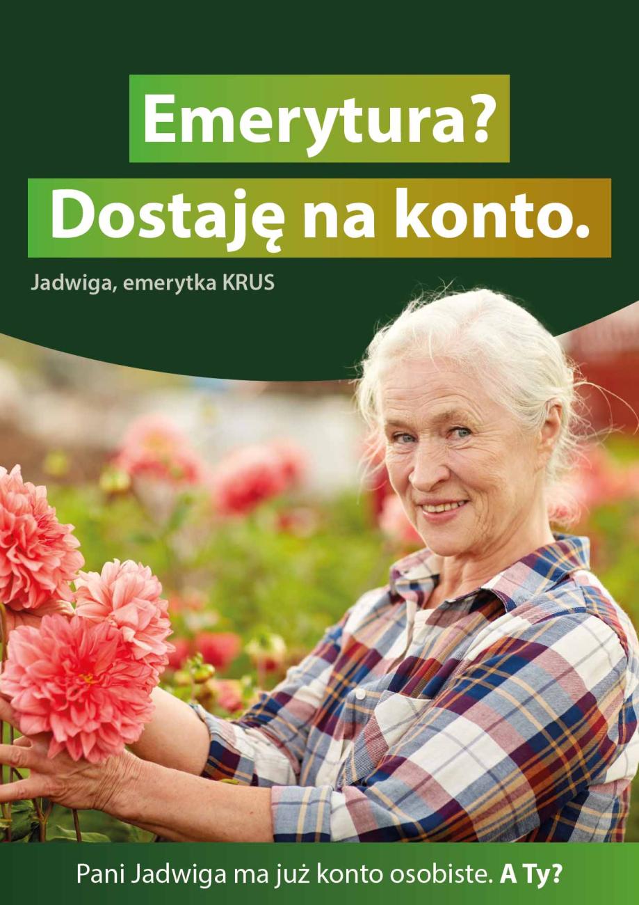 Plakat informacyjny KRUS