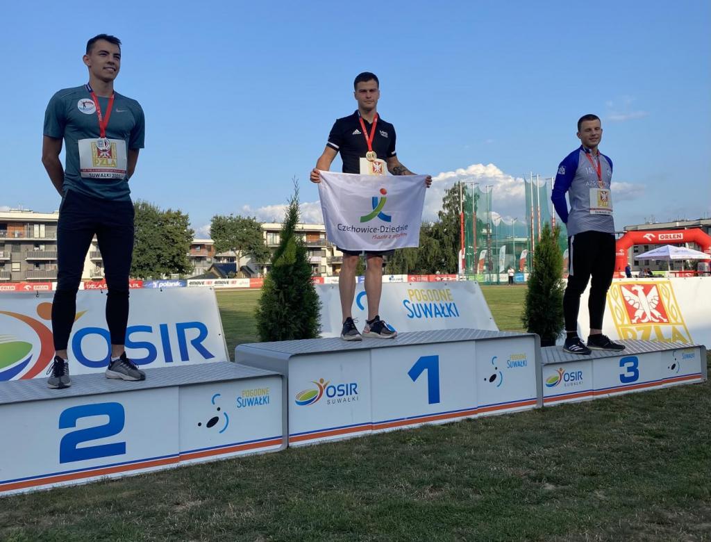 Rafał Pajak na podium