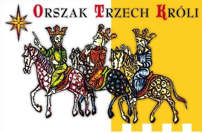 grafika przedstawiająca orszak trzech króli