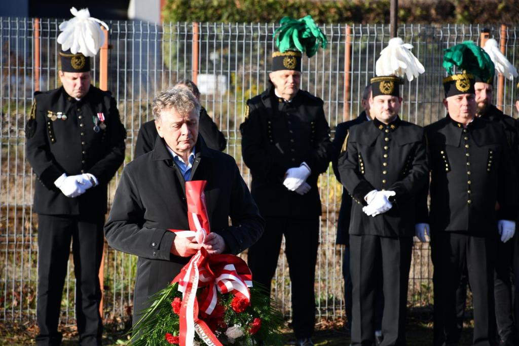 Burmistrz z wieńcem