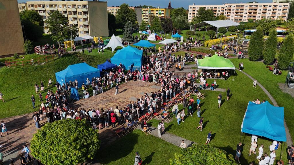 Park na Półnowy w trakcie wydarzenia