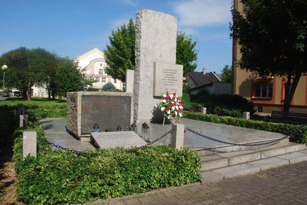 Pomnik pamięci ofiar pożaru rafinerii