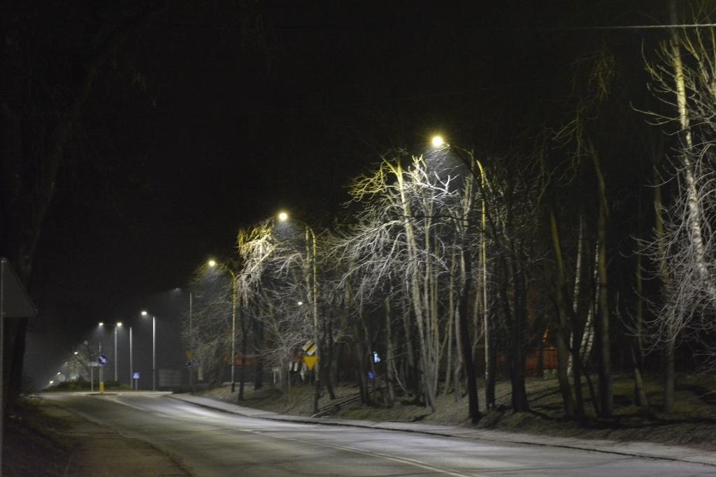 Latarnie oświetlenia ulicznego