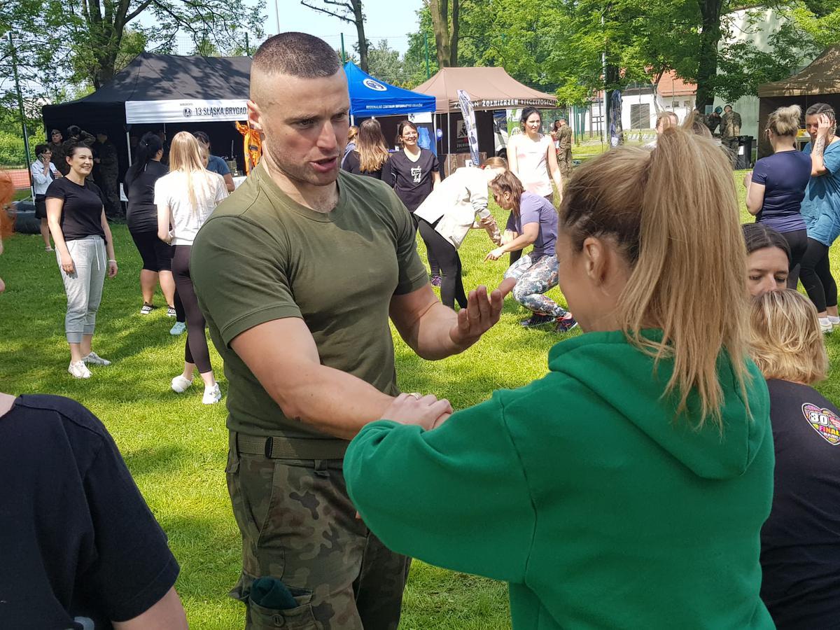 Fot. WCR Bielsko-Biała Szkolenie z samoobrony dla kobiet