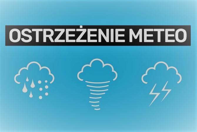 Ikonka dotycząca ostrzeżenia meteorologicznego