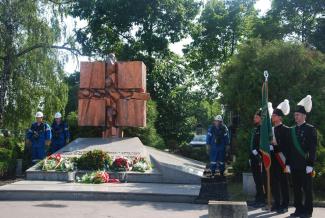 Pomnik ofiar dwóch katastrof górniczych