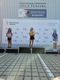 kajakarze na podium