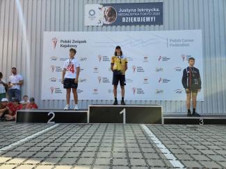 kajakarze na podium