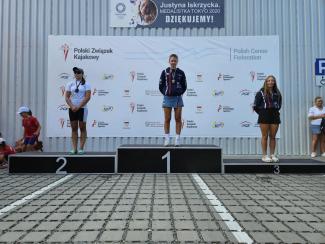 kajakarze na podium