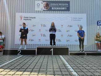 kajakarze na podium