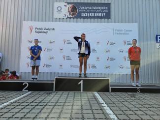 kajakarze na podium