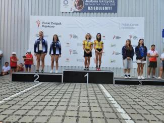 kajakarze na podium