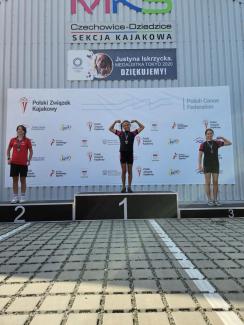 kajakarze na podium