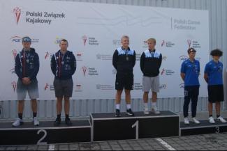 kajakarze na podium