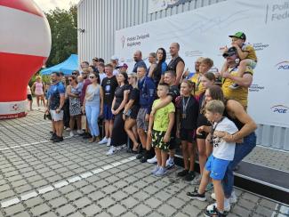 kajakarze na podium