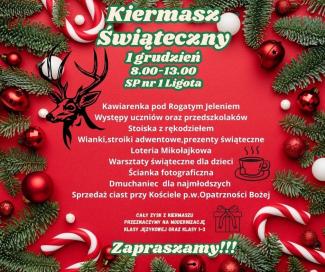 Kiermasz świąteczny w Ligocie