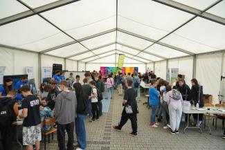 Piknik naukowy Uniwersytetu Bielsko-Bialskiego