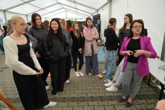 Piknik naukowy Uniwersytetu Bielsko-Bialskiego