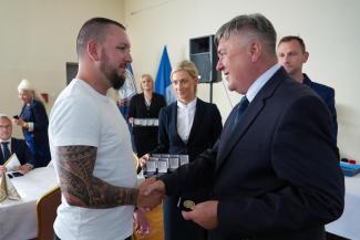 wręczeczanie medali