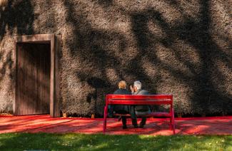 Widok na Park Miejski Lasek po rewitalizacji
