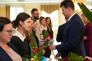 Uroczyste spotkanie z nauczycielami z okazji Dnia Edukacji Narodowej