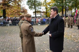 przysięga żołnierzy WOT