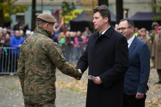 przysięga żołnierzy WOT