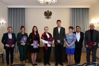 Zdjęcie grupowe nagrodzonych