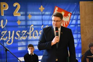 Przemowa Mateusza Pindla