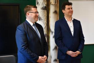 Mateusz Pindel i Maciej Kołoczek