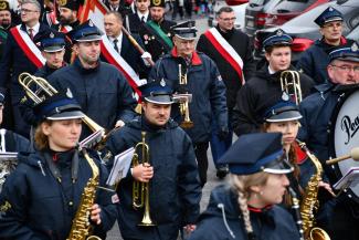 Obchody 107. rocznicy odzyskania przez Polskę niepodległości w Czechowicach-Dziedzicach