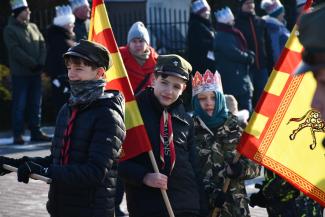 Orszak Trzech Króli w Zabrzegu - początek