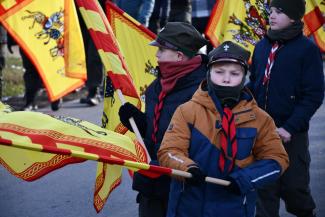 Orszak Trzech Króli w Zabrzegu - początek