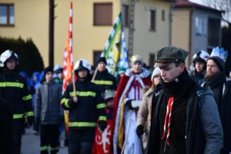 Orszak Trzech Króli w Zabrzegu - przemarsz
