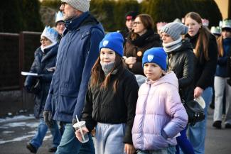 Orszak Trzech Króli w Zabrzegu - przemarsz
