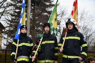 Orszak Trzech Króli w Zabrzegu - kolędowanie