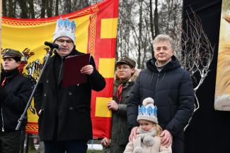 Orszak Trzech Króli w Zabrzegu - konkurs szopek