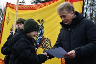 Orszak Trzech Króli w Zabrzegu - konkurs szopek